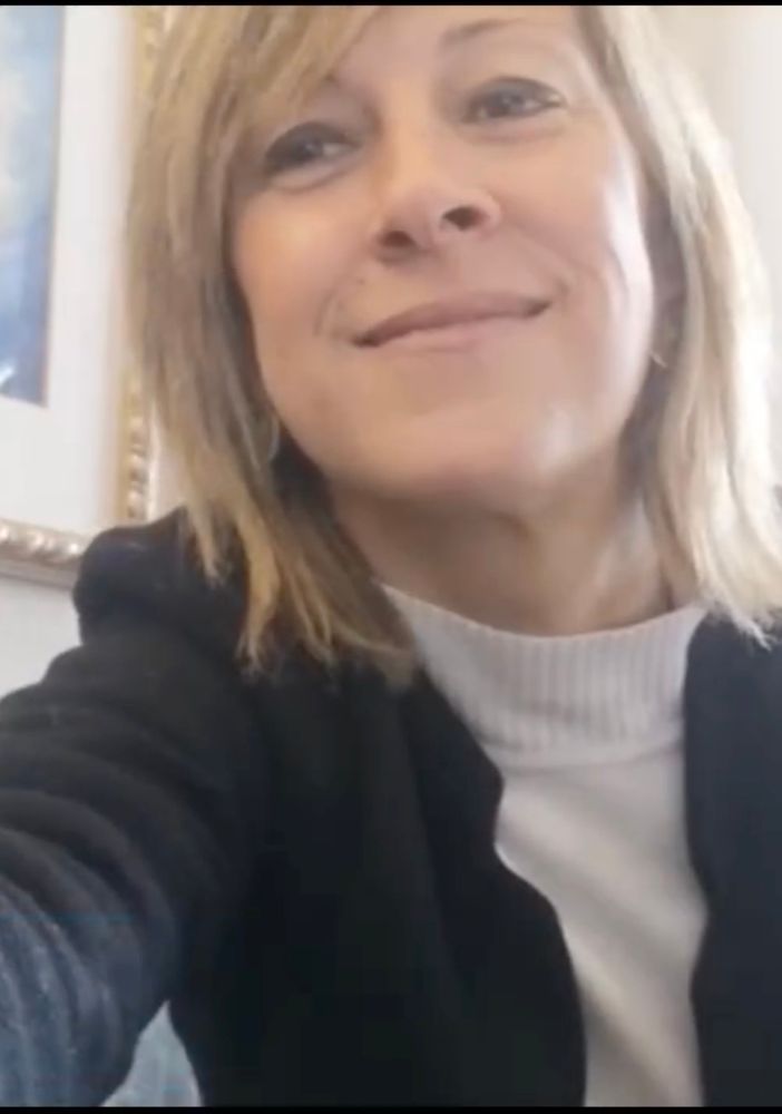 Il sindaco Cerini nel collegamento video con le Cuffie colorate