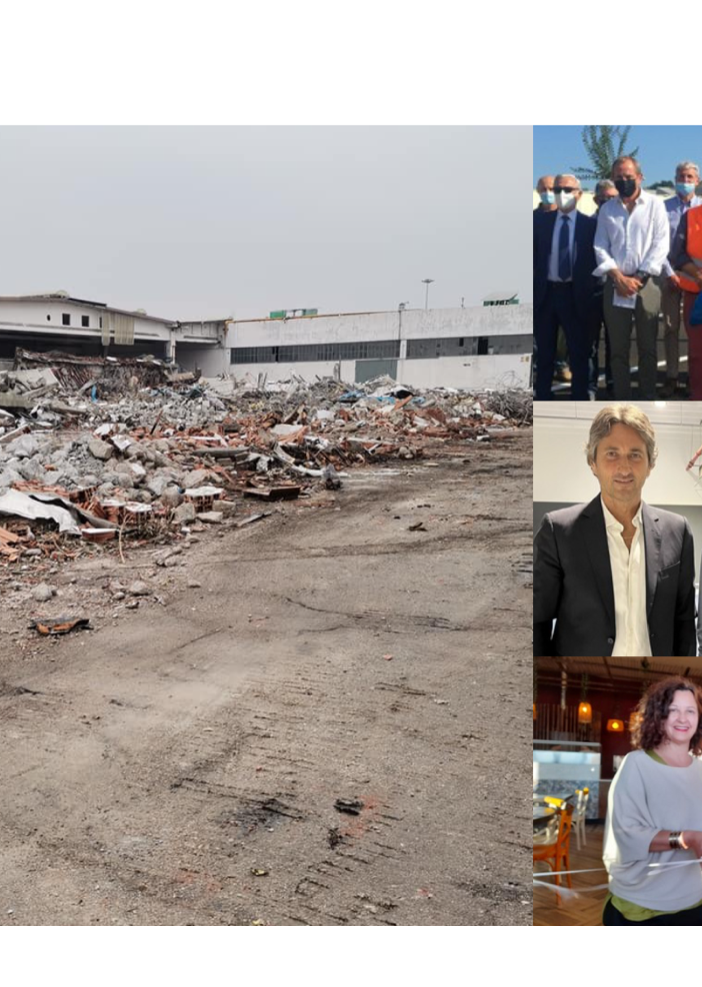 L'avvio dei lavori, un sopralluogo, alcune delle inaugurazioni