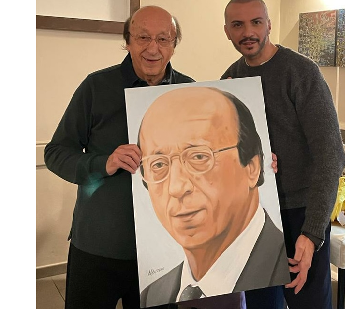 Luciano Moggi, Simone Inzaghi e Ficarra e Picone con Alfonso Restivo