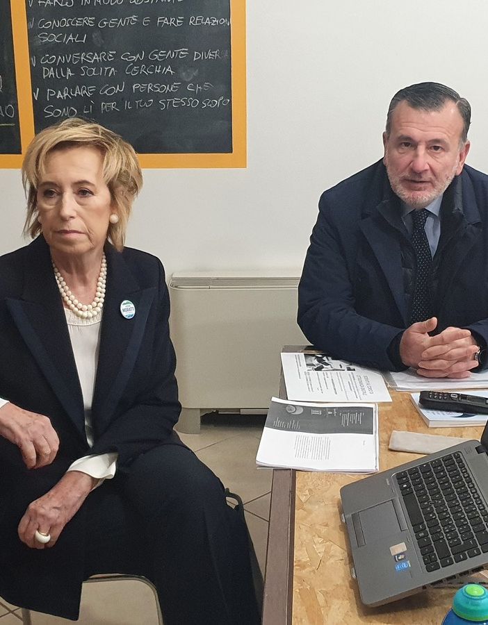 Letizia Moratti e Luca Ferrazzi