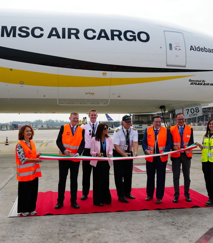 Partito da Malpensa il primo volo di Msc Air Cargo diretto a Tokyo