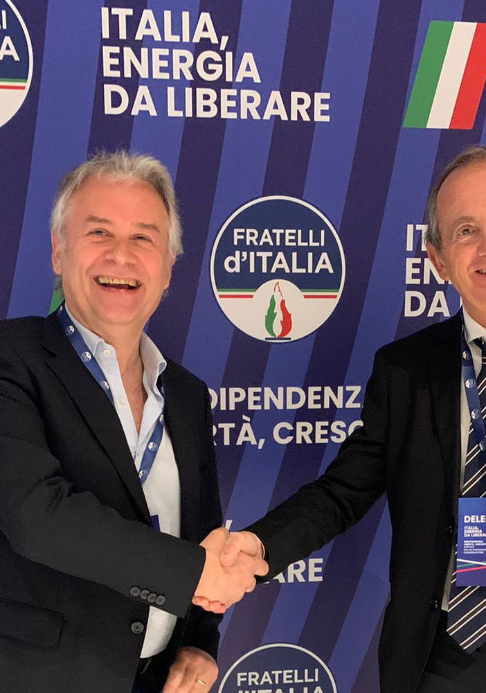 Fdi a Milano con Antonelli: «Non siamo una caserma, ma partito di confronto»