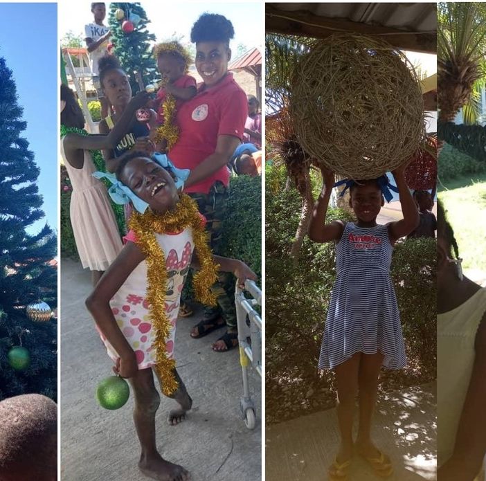 LA FOTO. I preparativi del Natale per i bimbi di suor Marcella: le luci sono negli occhi