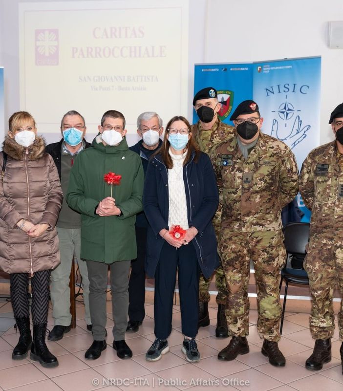 La Nato e la Caritas: alleanza per le famiglie in difficoltà