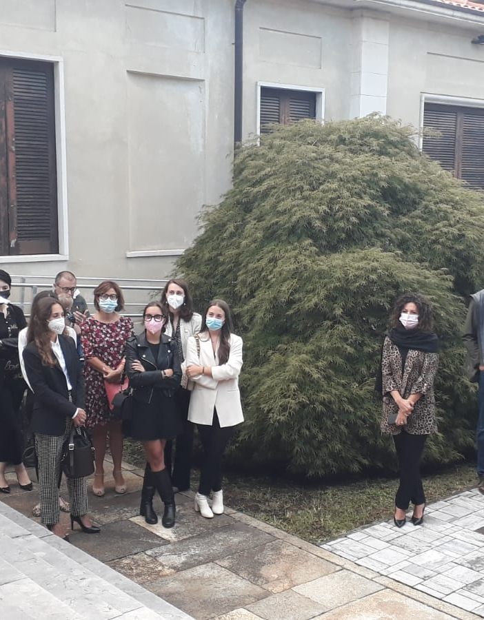 L'inaugurazione della rassegna nella sede di A&amp;A Studio legale
