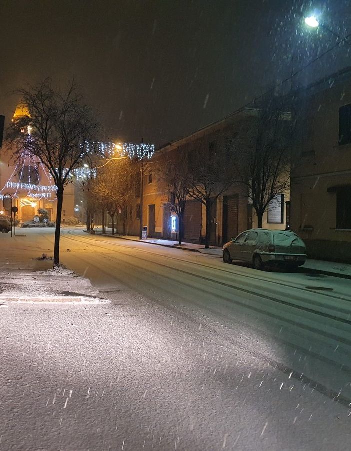 La neve a Borsano