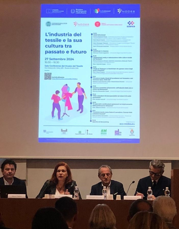 VIDEO. Sostenibilità, ricerca e innovazione nella cultura tessile tra passato e futuro