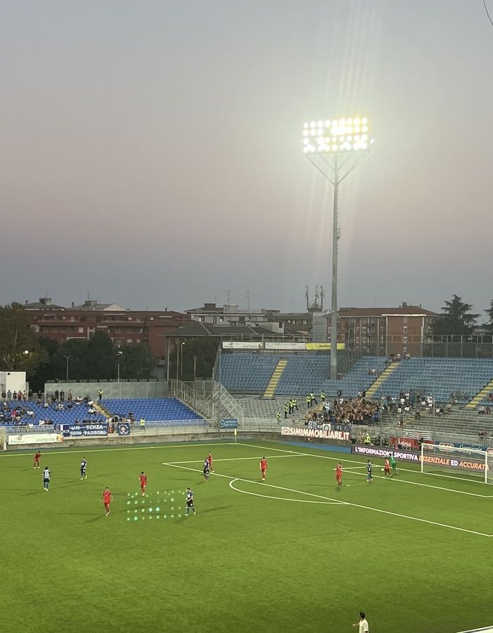La partita di domenica scorsa a Novara
