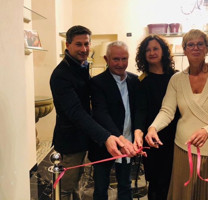 La pasticceria Oscar si allarga. E ricorda gli antichi cortili di Busto