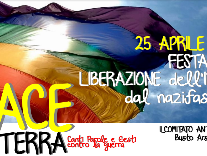 Una piazza colorata e una raccolta fondi per Emergency. Il 25 aprile del Comitato Antifascista