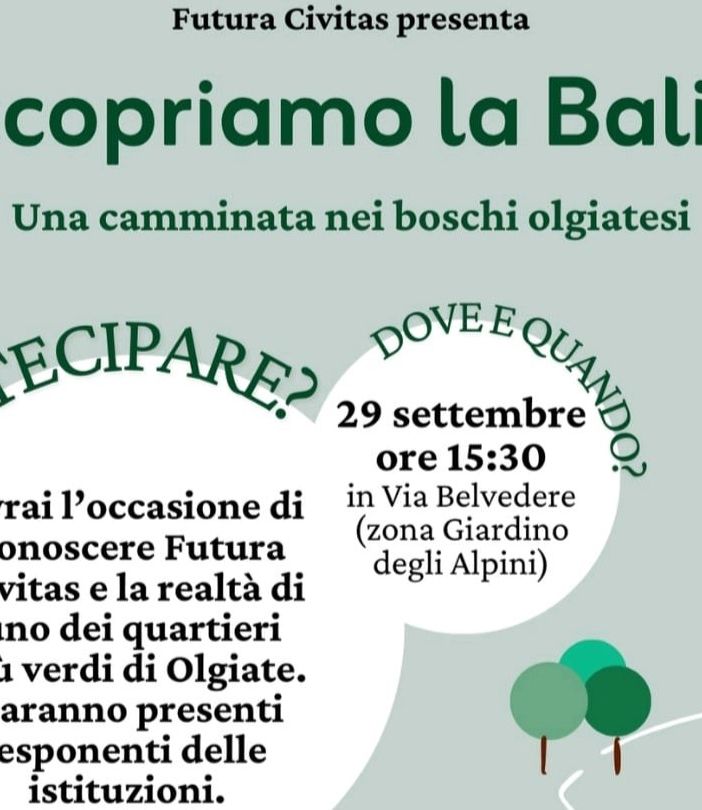 Futura civitas invita tutti a riscoprire la Balina