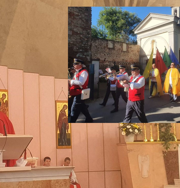 FOTO. L’abbraccio di Beata Giuliana al nuovo parroco don Musazzi: «Sarà bello camminare insieme»