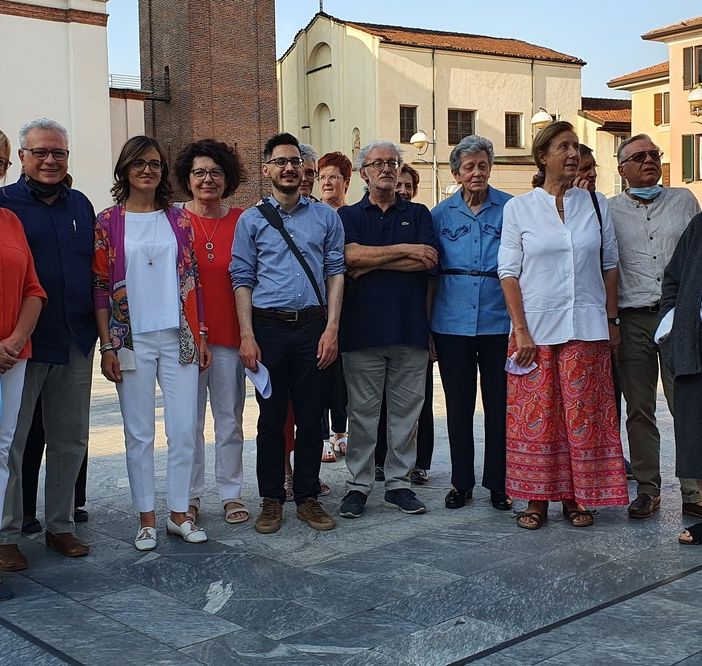 Da sinistra Olivio Pernich, Maurizio Maggioni e Paolo Pedotti a Madonna in Campagna