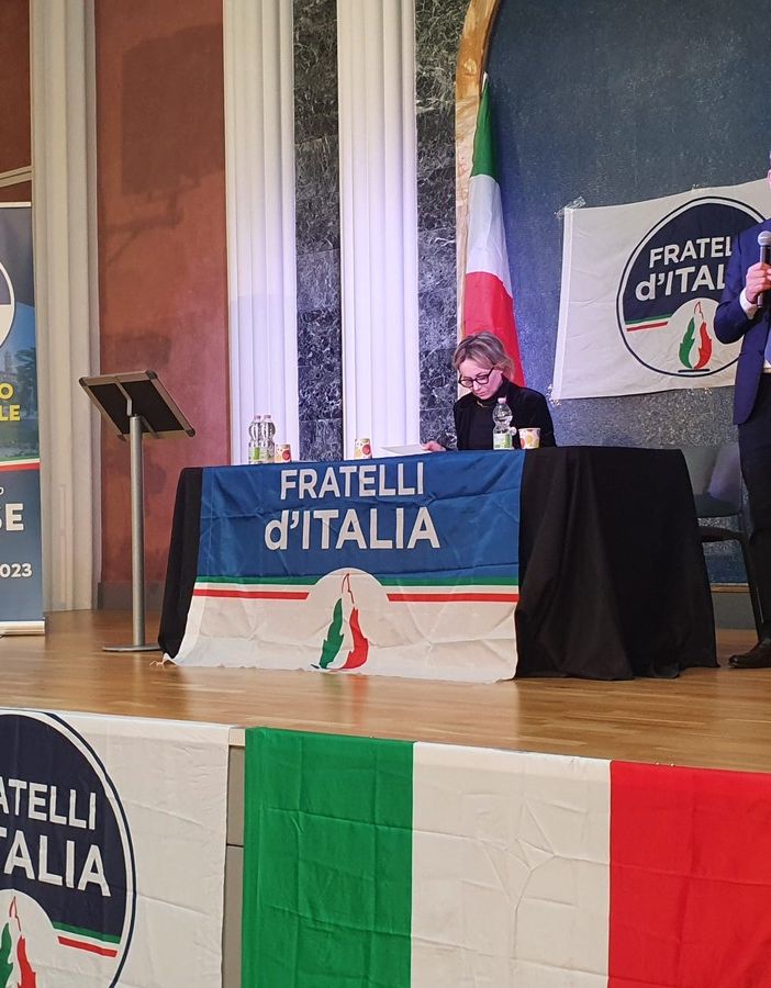 Il coordinatore provinciale di FdI Andrea Pellicini