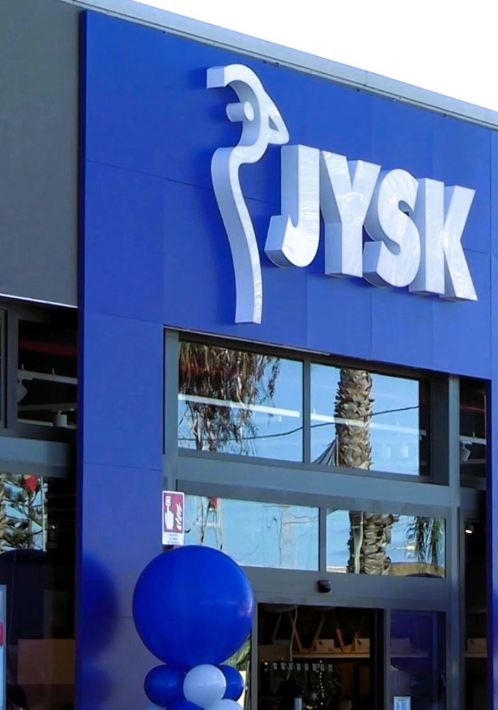 Nuovo look per lo store Jysk di Gallarate