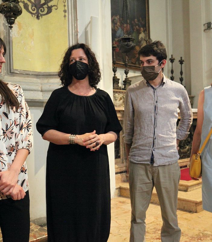 Il via alla manifestazione, poi Aurora Avveduto e Luca Barberis - foto di Danilo Menato