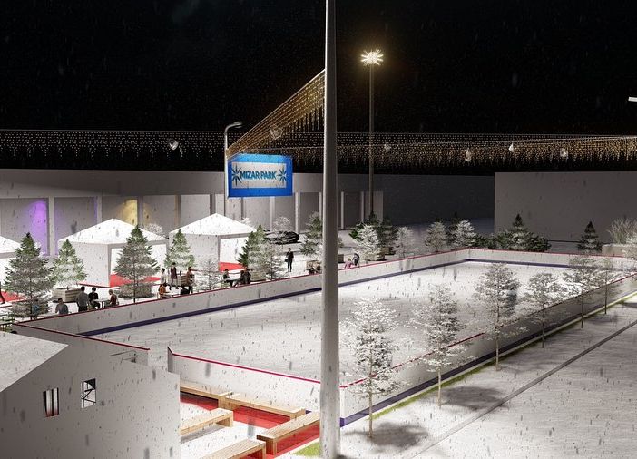 Al Mizar Park apre la maxi pista di pattinaggio