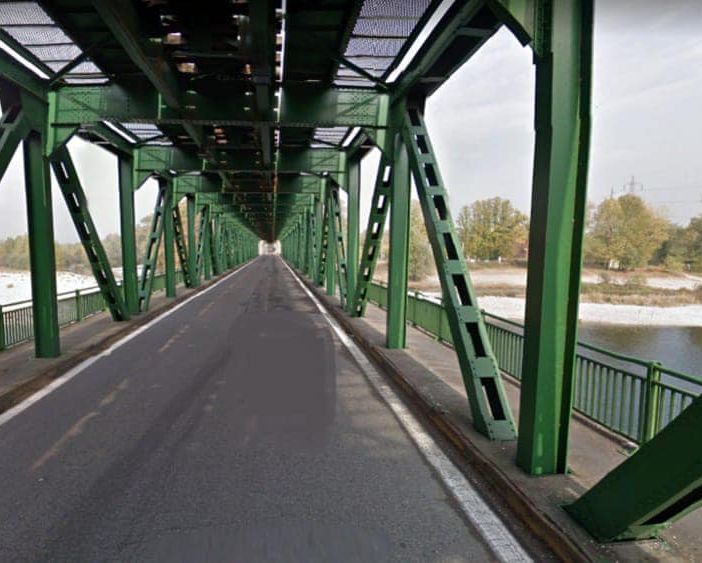 Ponte del Ticino a Turbigo: stop e senso alternato