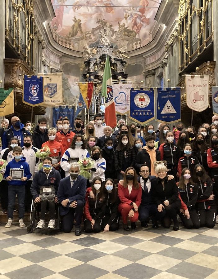 PASQUA DELL'ATLETA. «Avanti, sportivi. Siete il futuro di Busto e del mondo»