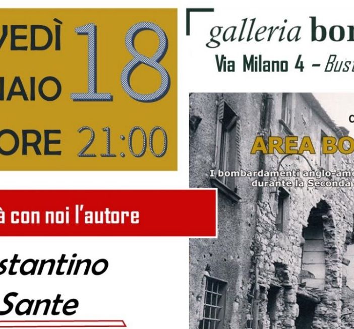 Questa sera la presentazione del libro “Area Bombing”