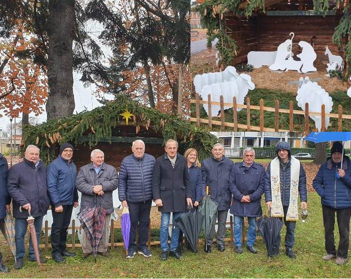 Benedetto il presepe degli Amici di San Giuseppe: «La pace è la casa di tutti»