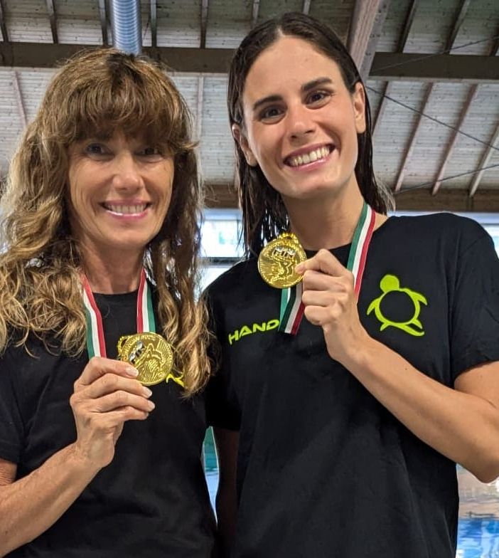 Olgiate è d'oro agli italiani di sincro con il duo Michela Barbini-Alessia Fornasini