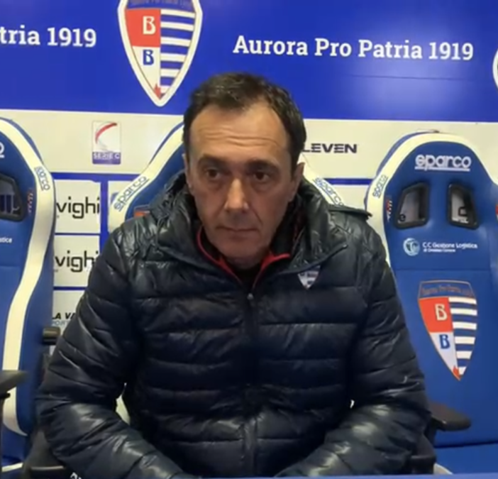 Luca Prina dopo la partita con il Trento