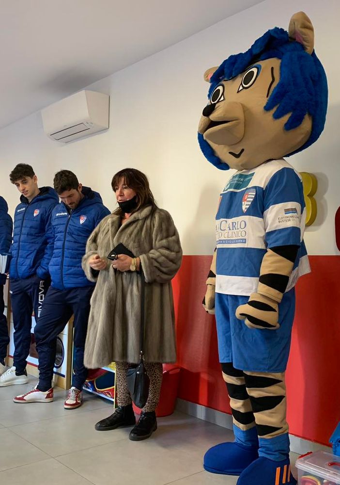 Pro Patria accolta con entusiasmo a Fagnano