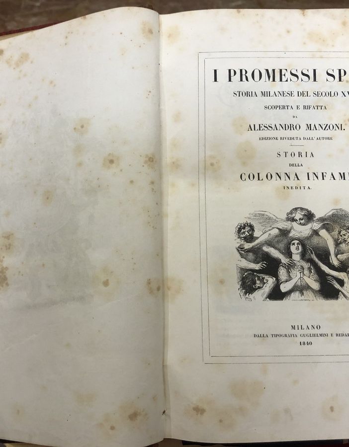 Quel Manzoni che spende 80mila lire per pubblicare diecimila copie dei Promessi sposi...