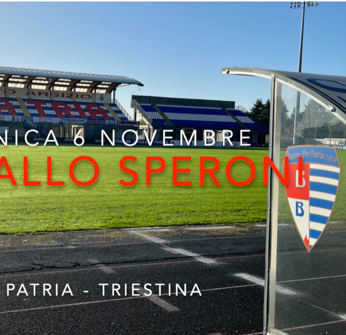 Lo Speroni pronto alla gara di domenica. Salvatore Cerrone, che guida il settore giovanile: la Pro Patria è anche questo futuro