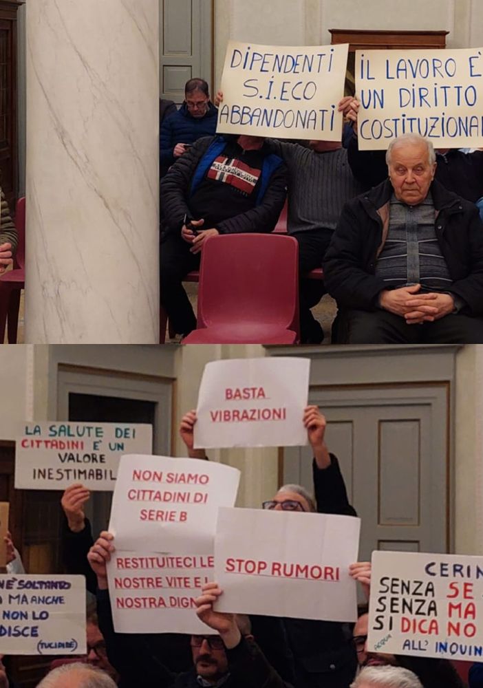 Proteste silenziose in consiglio comunale a Castellanza