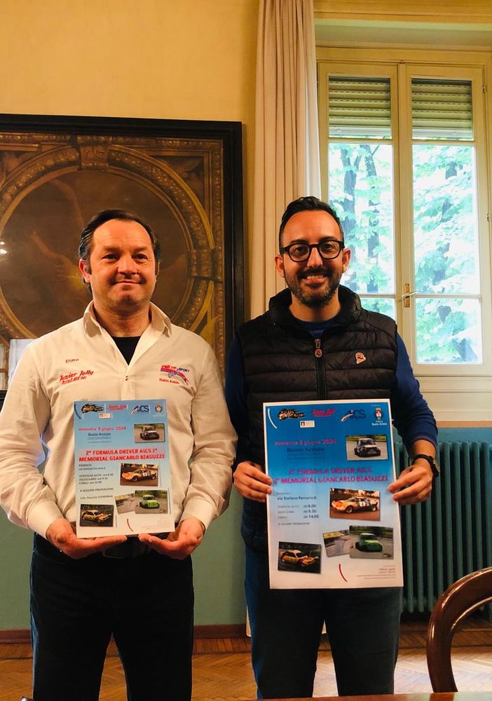 Busto: rally in zona industriale in ricordo di Giancarlo Biasuzzi