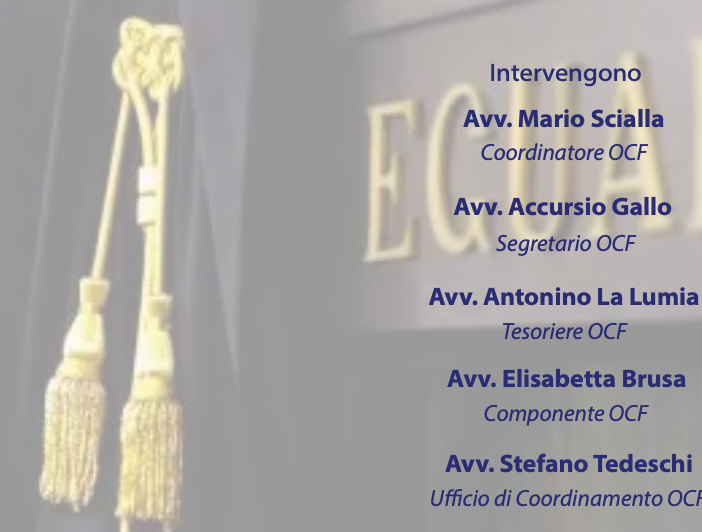I relatori del convegno