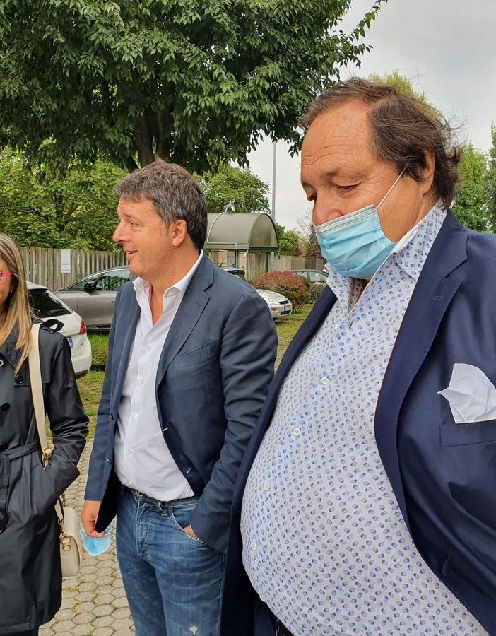 La visita di Matteo Renzi