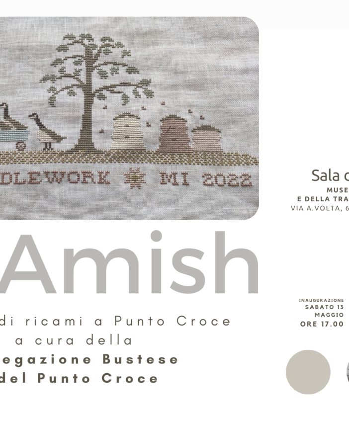 Punto Croce, anzi ricAmish. Un viaggio per aiutare la cooperativa Davide