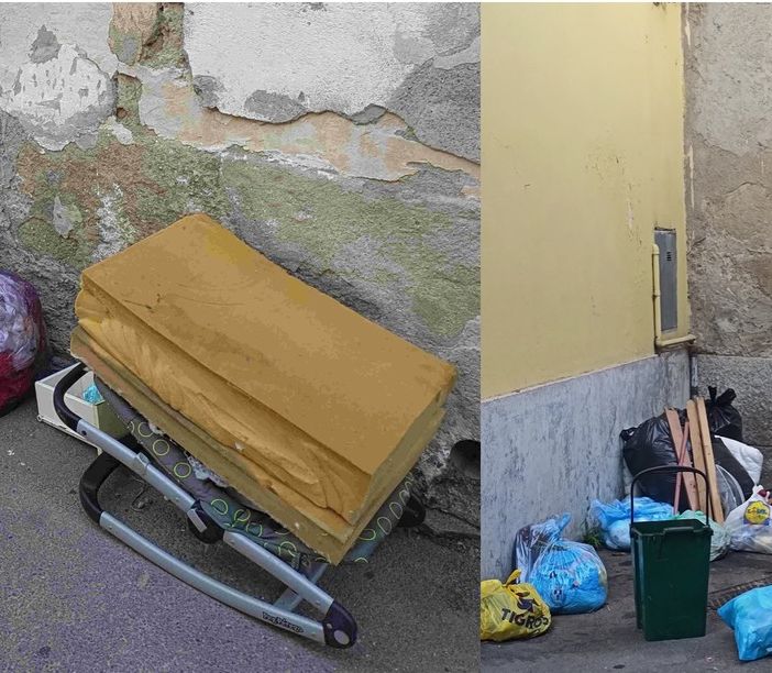 FOTO. La raccolta rifiuti per molti, ma per non tutti: «Sconvolto da questa discarica a cielo aperto»