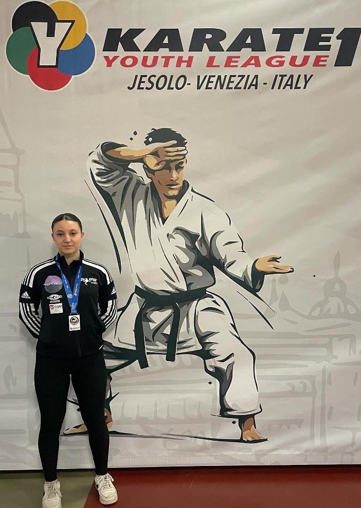 Youth League di Jesolo, terzo posto e undicesima medaglia “mondiale” per Roberta Dominici