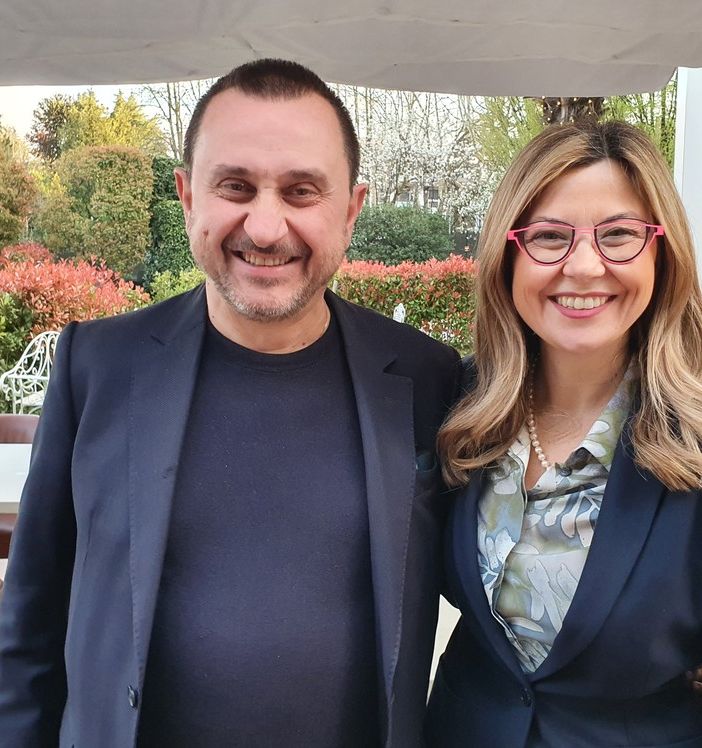 Ettore Rosato con Maria Chiara Gadda