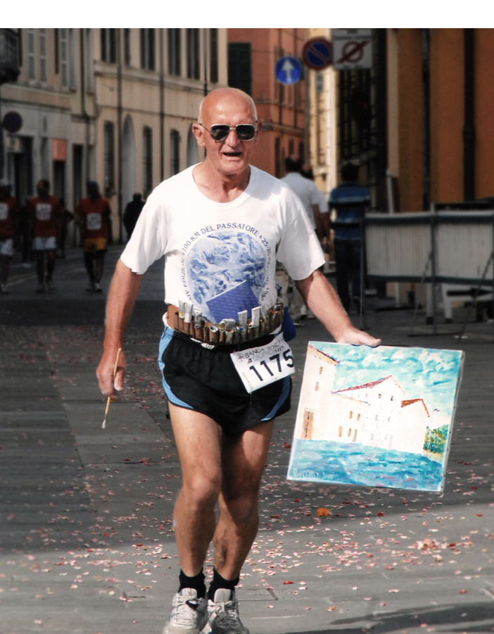 Busto dice addio al suo &quot;pittore podista&quot;
