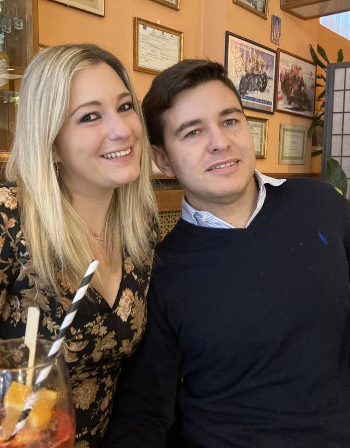 Samantha Baldo e Luca Folegani