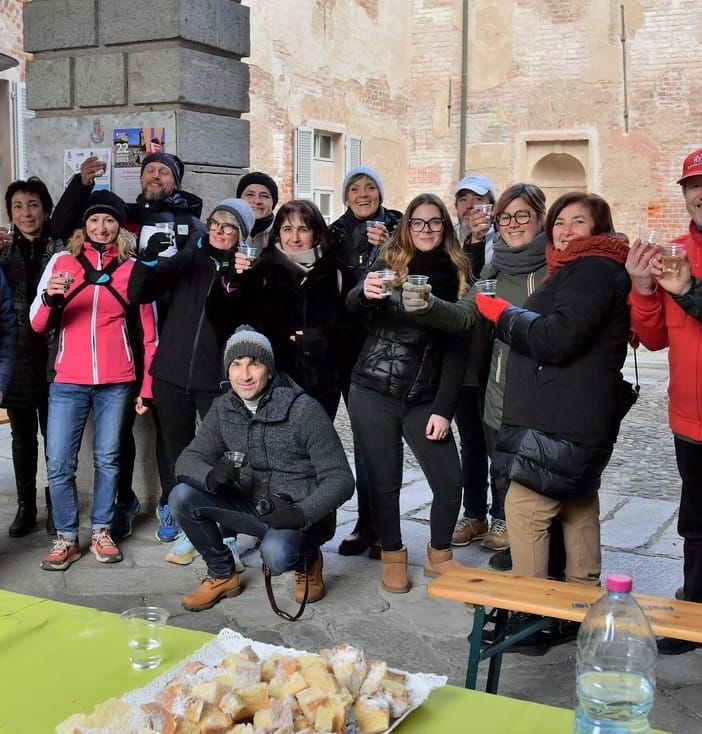 Dal Castello alla Valle di corsa. E che grinta per quei 195 gradini finali: «Qui una palestra a cielo aperto»