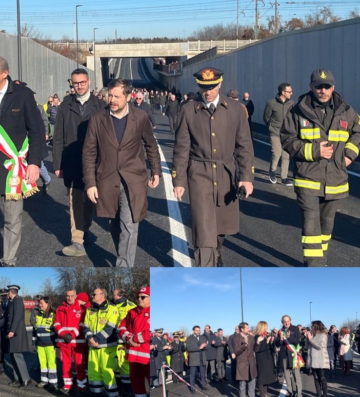 VIDEO E FOTO. «Sant'Anna, fine delle attese: ecco il tuo sottopasso. E ridurrà traffico e smog»