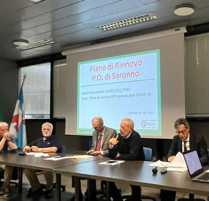 «Ospedale di Saronno sarà rilanciato grazie a investimenti per oltre 24 milioni di euro»