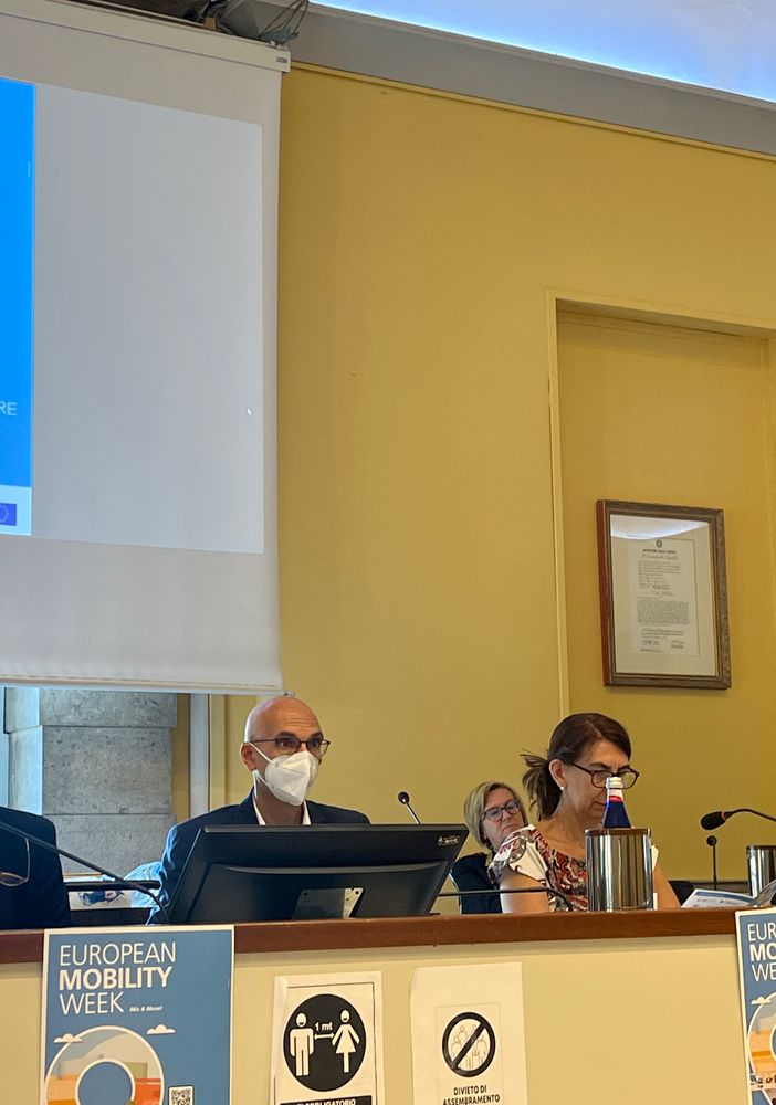 La presentazione della Settimana della mobilità a Palazzo Gilardoni