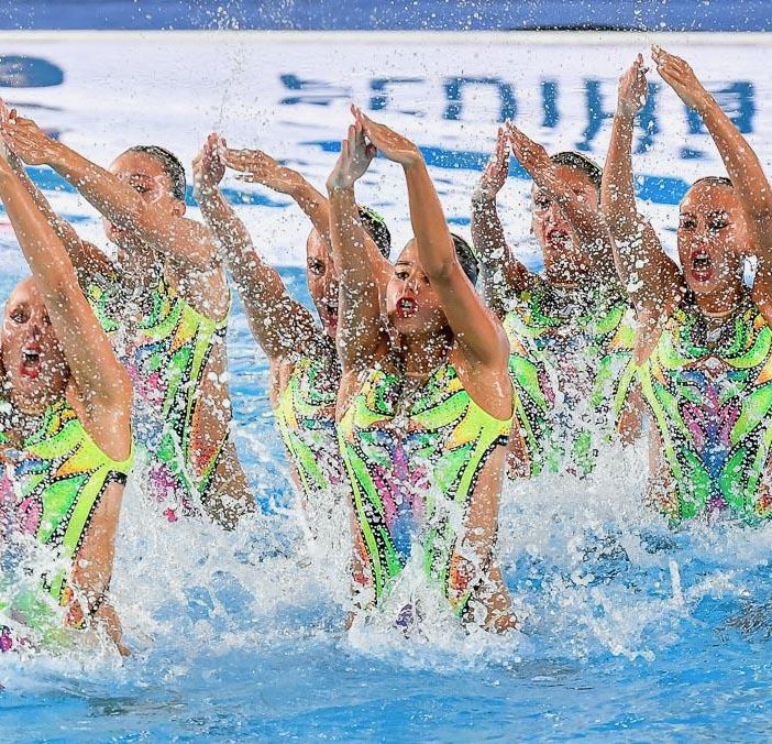 L'Italia è arrivata seconda dopo l'Ucraina, con un esercizio spettacolare e con un messaggio potente - foto Foto Pasquale Mesiano / DBM Federazione italiana nuoto
