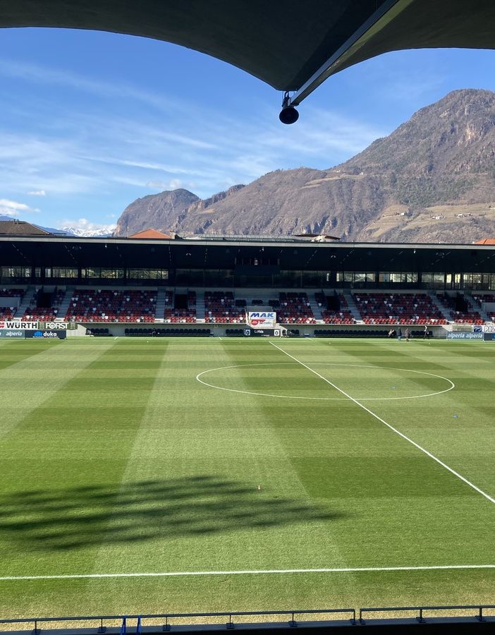 Lo stadio Druso di Bolzano