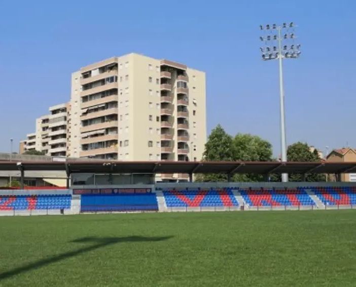 Lo stadio “Gavagnin-Nocini” di Verona, teatro della sfida Caldiero Terme-Pro Patria