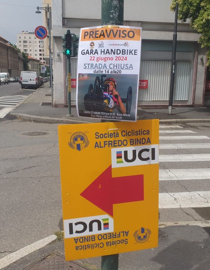 A Busto arriva la gara di handbike: tutte le istruzioni su vie chiuse e posteggi