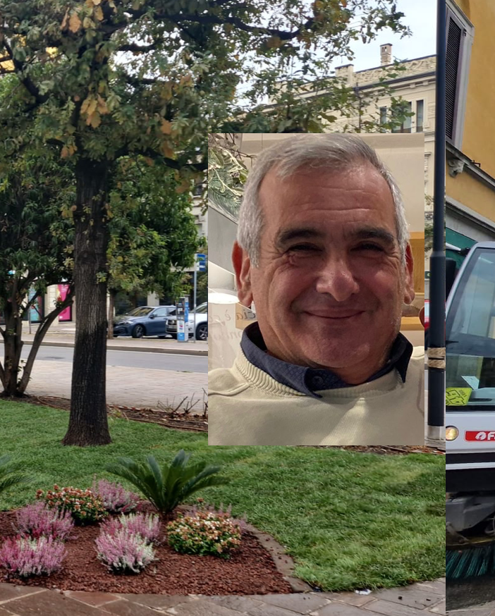 Piazza Garibaldi, via Cavallotti e il consigliere Tallarida