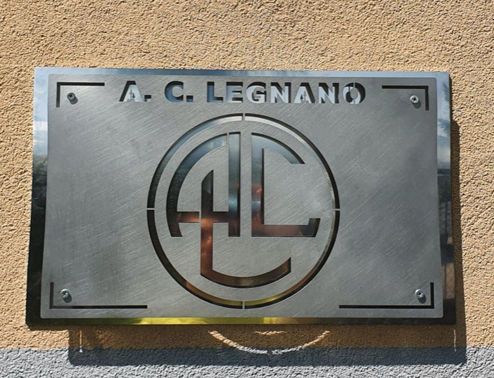 Una nuova targa per il Legnano dall'azienda Barlocco